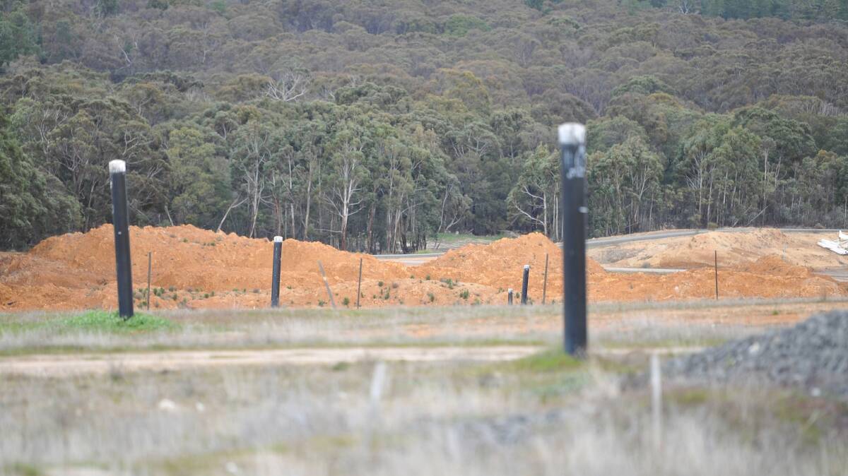 RUBBISH OUTLOOK: The council-run Smythesdale landfill. Picture: Lachlan Bence.