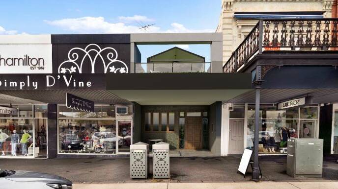 NEW BAR: An artist's impression of how the facade of the proposed Sturt Street venue might look if plans are approved. Picture from planning documents. 