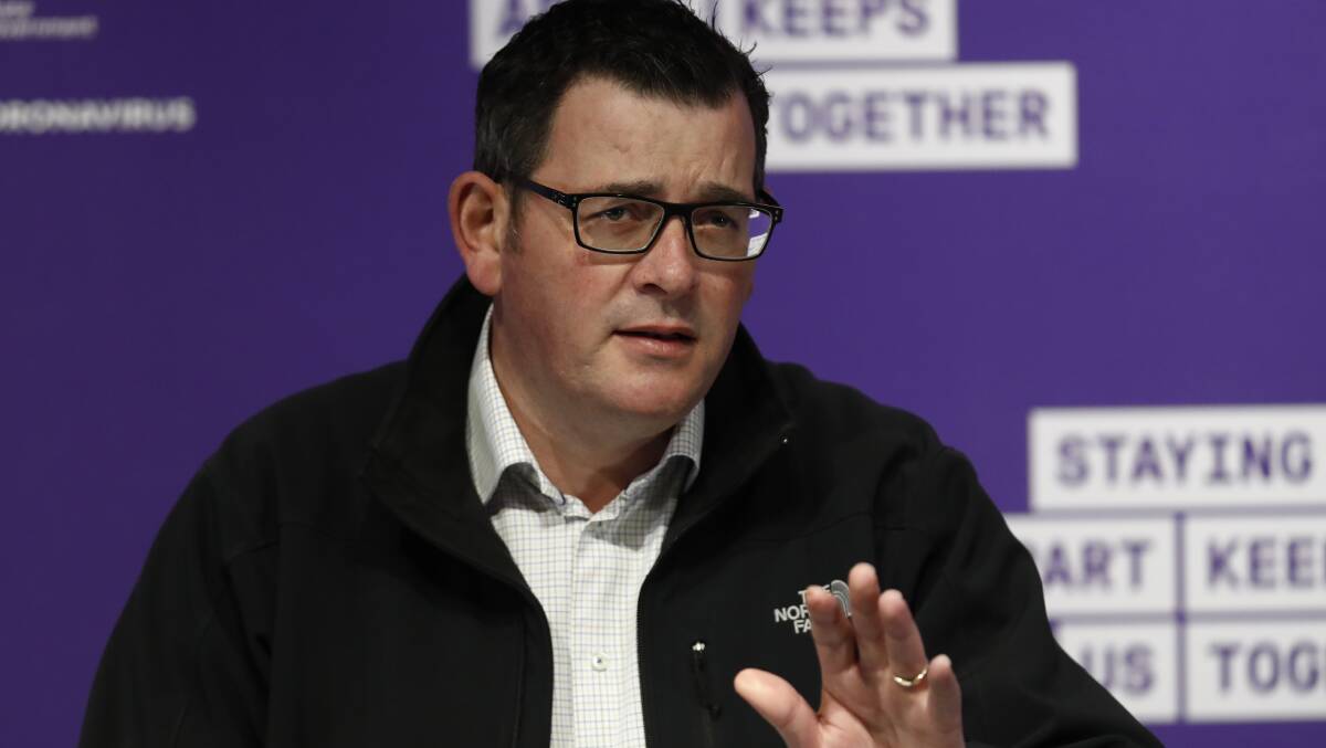 Premier Daniel Andrews has not ruled out stage four restrictions in Ballarat.
