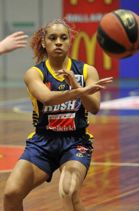 WE BELIEVE: Ballarat Rush import Chanise Jenkins said the team's belief in one-another has helped turn the season around.