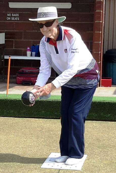 'JOY TO BE AROUND:' Joy Adams sizes up the Jack for Central Wendouree in 2017. Picture: Supplied
