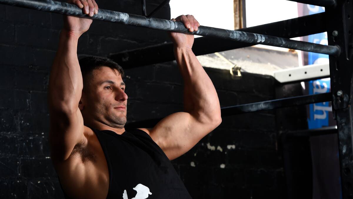 THAT'S ONE: Cross-fit competitor Alex Georgiou will be one of hundreds to take part in this weekend's Diggers Oath Showdown. 