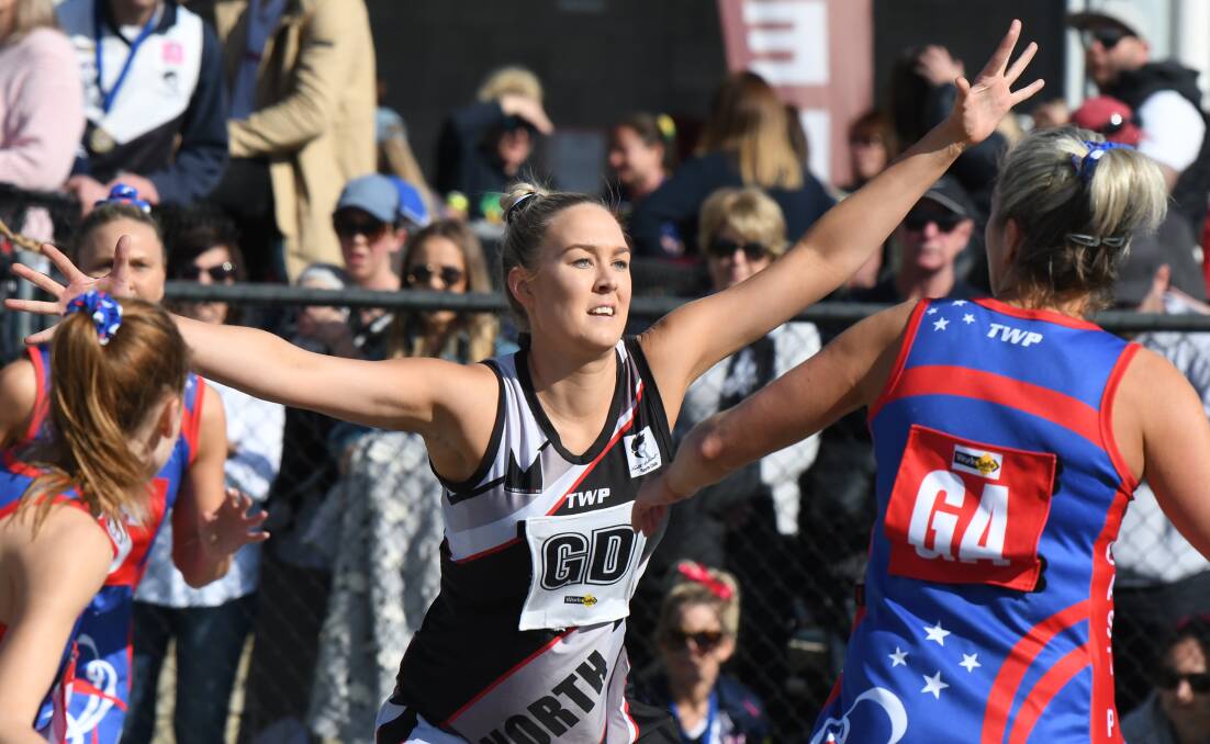SHE IS BACK: North Ballarat City will be boosted by the return of premiership hero Laura McDonald against Sunbury on Saturday. Picture: Kate Healy