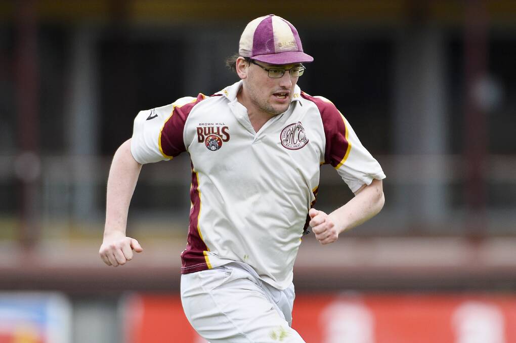 SKIPPER: Brown Hill captain Tom Bourke-Finn hoped to see the Bulls play with more consistency in the 2020-21 BCA season. Picture: Dylan Burns