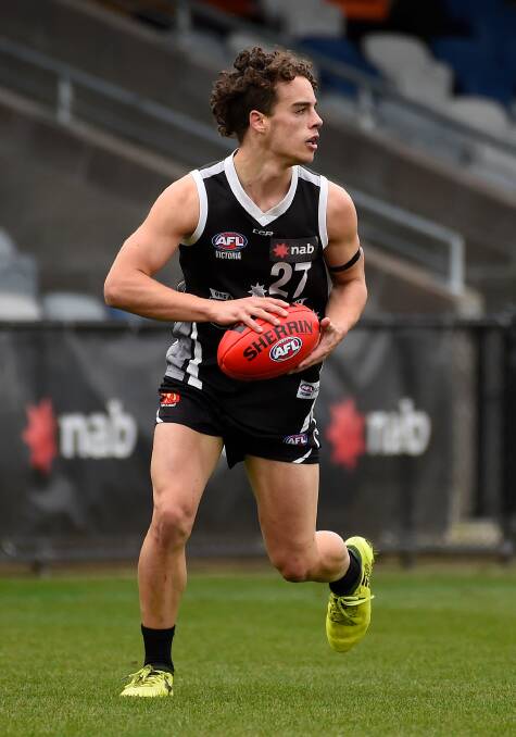 LIFELINE: Rebels player Marcus Herbert during the 2019 season. Picture: Kate Healy