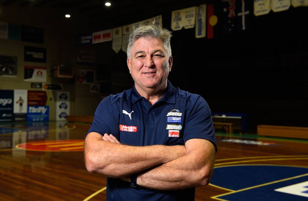 POSITIVE: After leading the Ballarat Miners to two titles in the 1990s, Brenden Joyce's second stint has been almost as successful. Pictures. The Courier