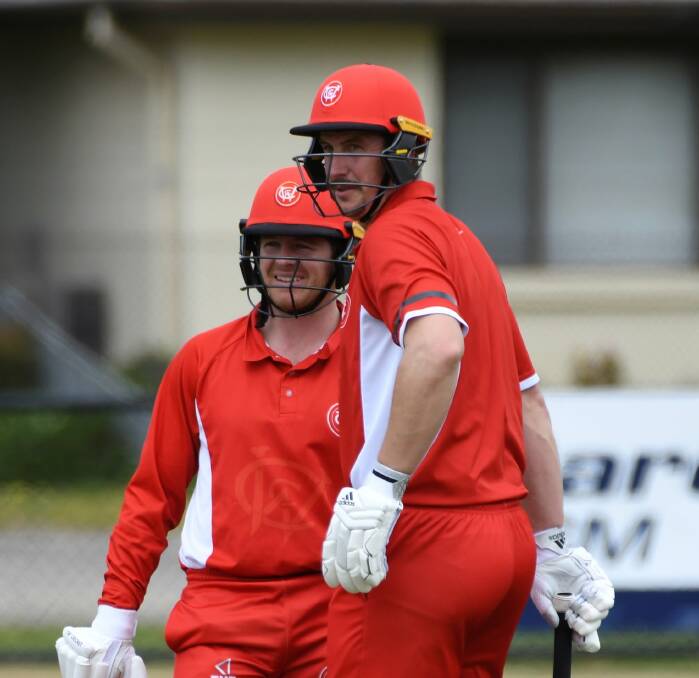 DOUBLE TROUBLE: Dismissing openers Cole Roscholler and Sam Miller early will be a top priority for Mt Clear on Saturday. Picture: Lachlan Bence