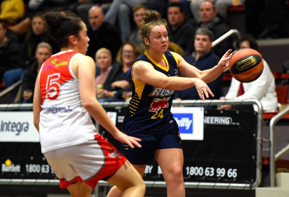 LOCAL TALENT: Claire Constable will be back in blue and gold for the 2020 NBL1 season.