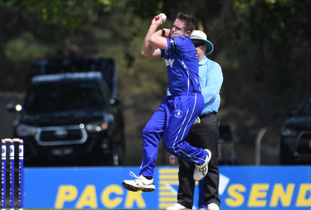 CHANCE: Golden Point captain Andrew Warrick in the 2019-20 BCA season. Picture: Kate Healy