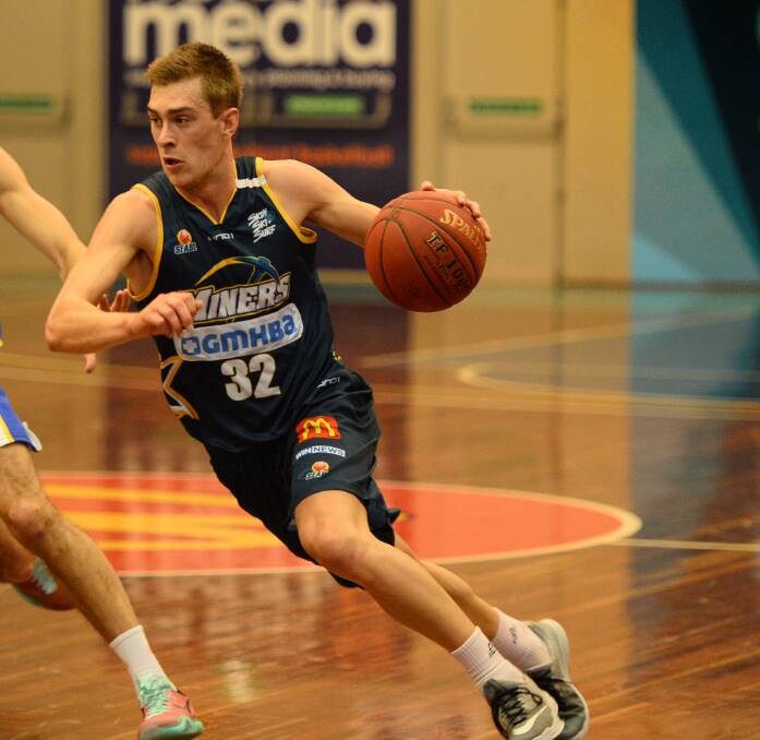DREAM REALISED: Former Ballarat Miner Anthony Fisher has landed a full-time NBL contract.