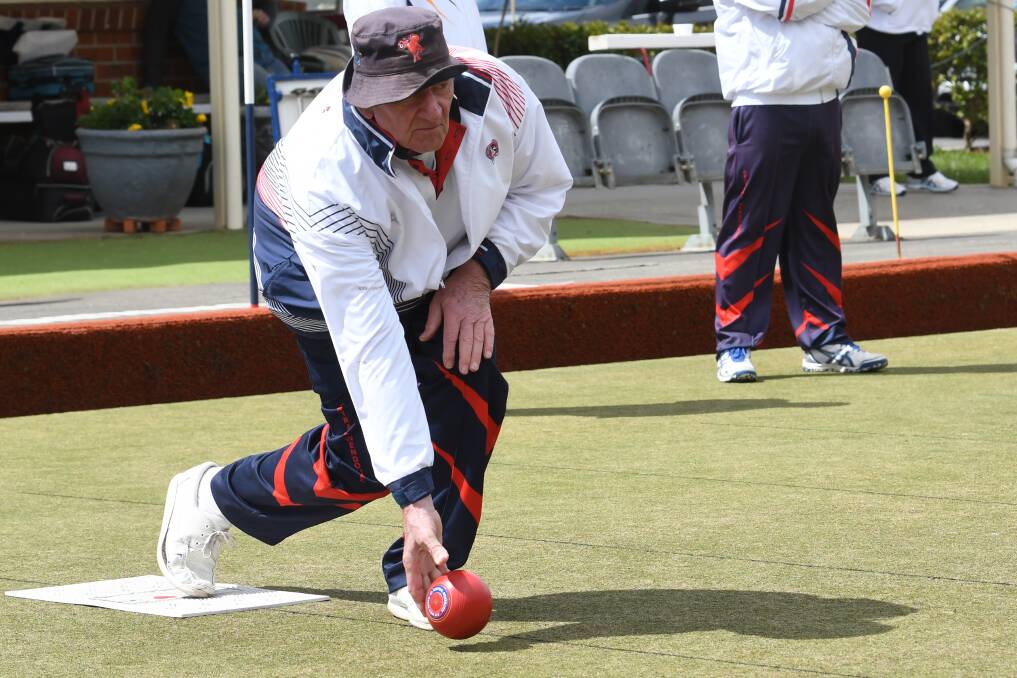 LEADER: Central Wendouree skipper Col Johnson led his rink to a thrilling two-shot success over Creswick on Saturday.