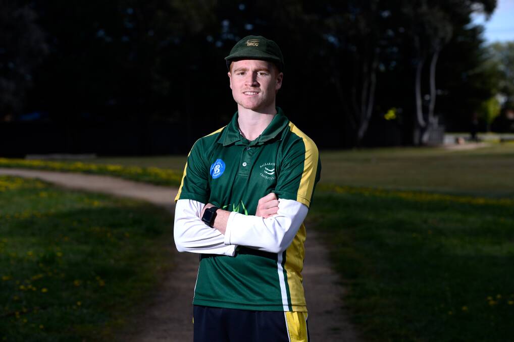 GOOD LUCK: Temporary Ballarat-Redan recruit Jack Riding has praised his time in the Ballarat Cricket Association. Picture: Adam Trafford