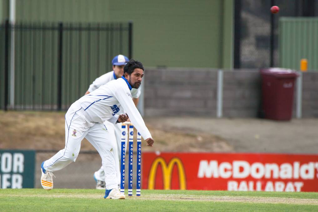 RIPPER: Manjula De Zoysa finished with figures of 2-31 in his side's win over Napoleon-Sebastopol. Picture: Craig Holloway