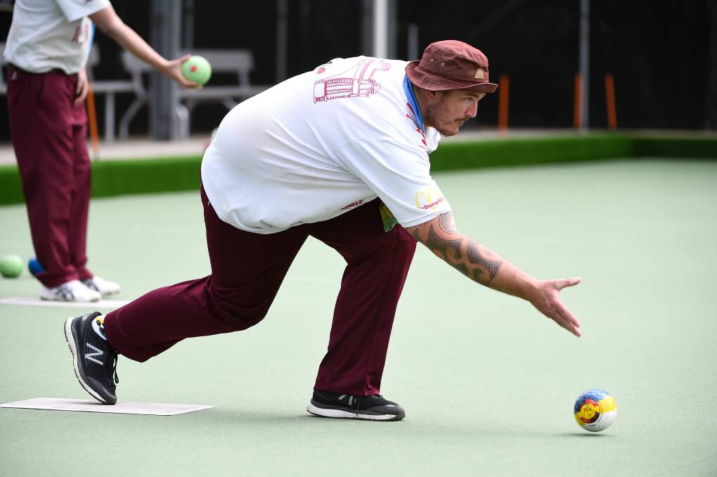 SOLID: BMS skipper Michael Sloper's stellar bowling allowed his rink to escape with a draw over Leah McArthur on Saturday. 