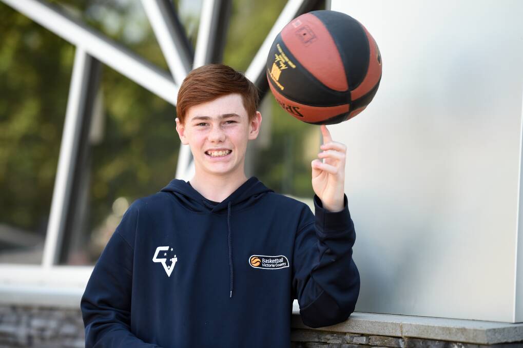 YOUNG STAR: Jack Innella's basketball ability knows no bounds. Picture: Kate Healy