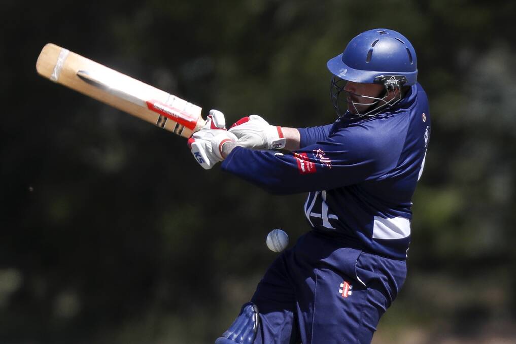 SWING: Dylan Achison's best came in round one last year season, when he scored 29 runs. Picture: Adam Trafford