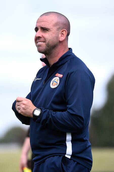 FAREWELL: Former Ballarat City coach James Robinson said a difference in opinion led to his departure from Ballarat City. Picture: Adam Trafford 