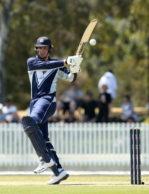 BREAK OUT: Matt Short's 88 has helped Victoria to a tense six-run win in their MCG one-day clash with NSW.