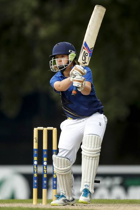 ON FIRE: Lillee Barendsen had 120 runs for the Bolts last week.