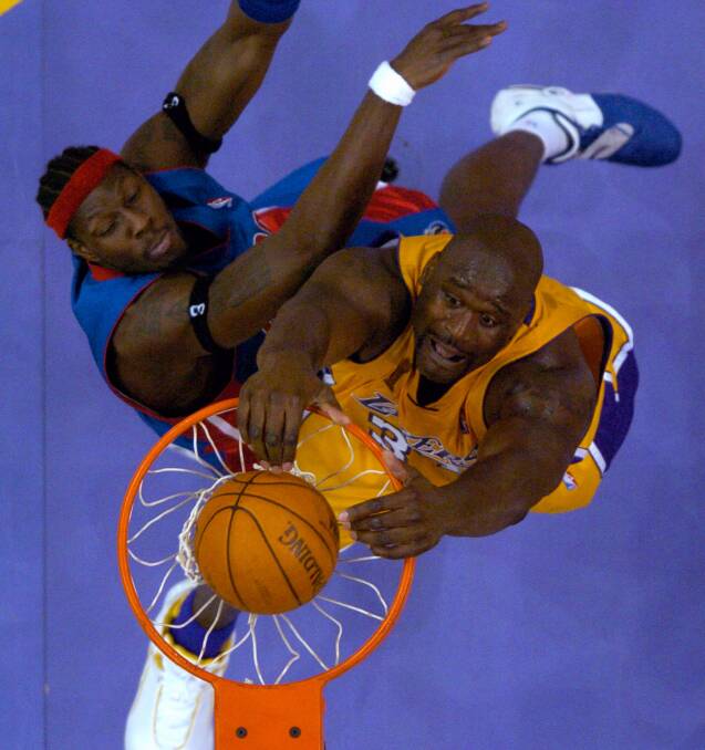 SHAQ ATTACK: Ray Borner described Shaquille O'Neal as an immovable force to play against. Picture: Getty Images