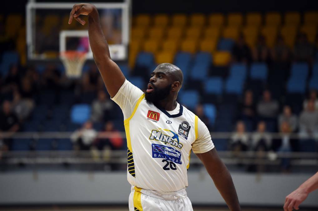 BYE BYE: Miners import Jalen leaves without playing a single NBL1 match. Picture: Kate Healy