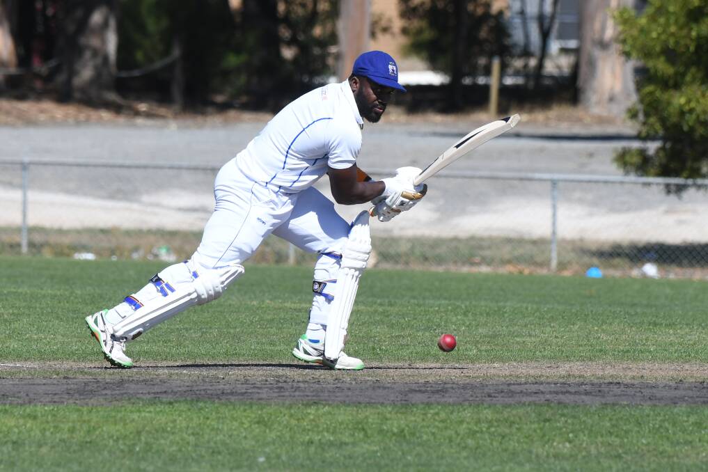STILL HERE: Darley batsman Danza Hyatt will enter the 2020-21 BCA campaign on the back of a difficult off-season. Picture: Kate Healy