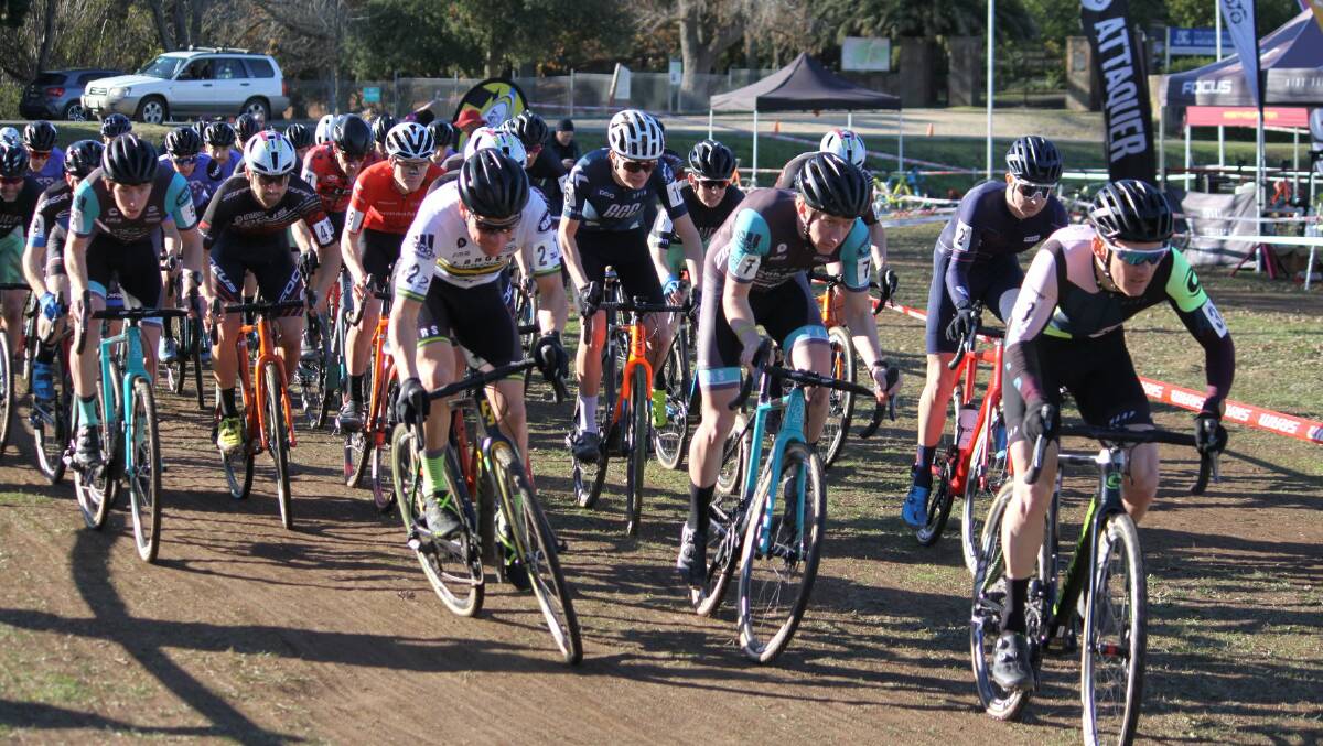 ON YOUR MARKS: More than 400 cyclists turned-out for rounds three and four of the National Cyclocross Series in Creswick at the weekend. Picture: Contributed 