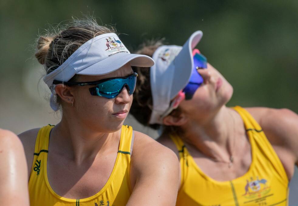 IN SIGHT: Katrina Werry is eyeing the 2020 Olympics. Picture: Rowing Australia