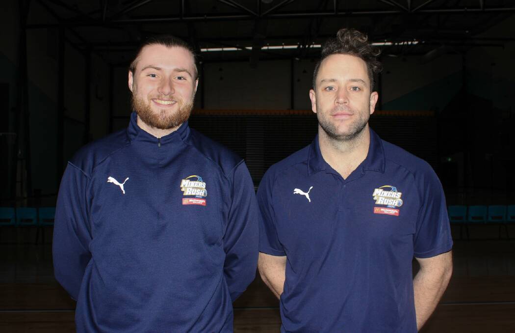 DUO: Daniel Knaggs and Ryan McKew will co-coach the youth Miners in 2020. 