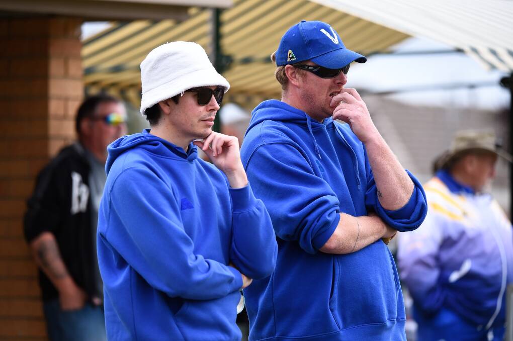 LOOKING ON: Marc Oswin of Victoria during the Ballarat Bowls Premier Division grand final between Sebastopol and Victoria at Webbconna. Picture: Adam Trafford