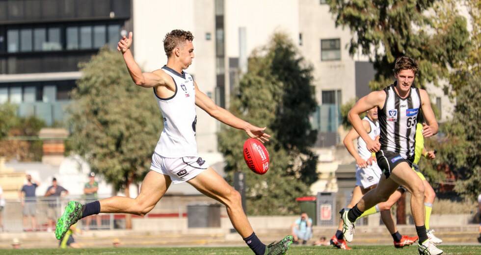 RETURN FROM INJURY: Tom Williamson makes his return through the VFL for Northern Blues. Picture: Rose Zarucky