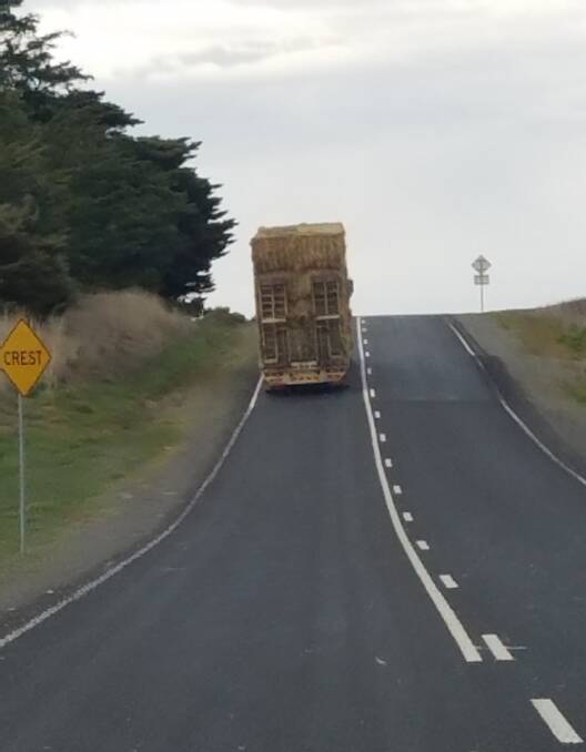 Hay is being transported huge distances to meet demand for stock feed in dry areas. Photo: Leanne Younes