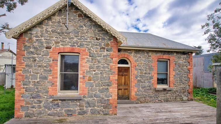 This 19th-century bluestone cottage has links to Ballarat's mining era. Photo: Supplied