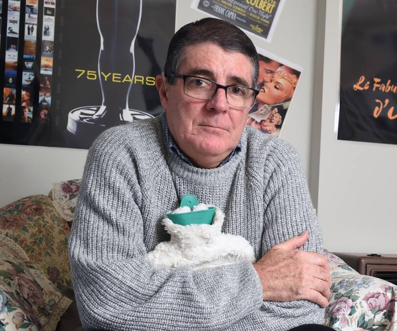 HOPING: Public Housing tenant Russell Mangion has been told he will finally have his faulty Vulcan heater replaced. Picture: Kate Healy