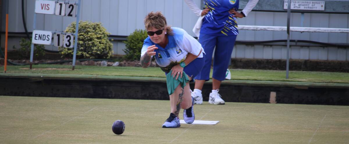 HONOURS: Sarah Braybrook helping Ballarat-Highland to victory in the Valerie Page Shield.