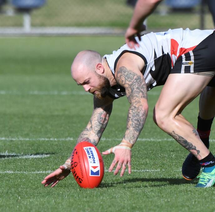 IMPORTANT INCLUSION: North Ballarat City's Tim Speirs makes a welcome return for a big game after an extended lay-off.
