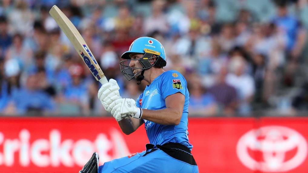 Matt Short - a stellar BBL tournament with Adelaide Strikers. Picture: Getty Images