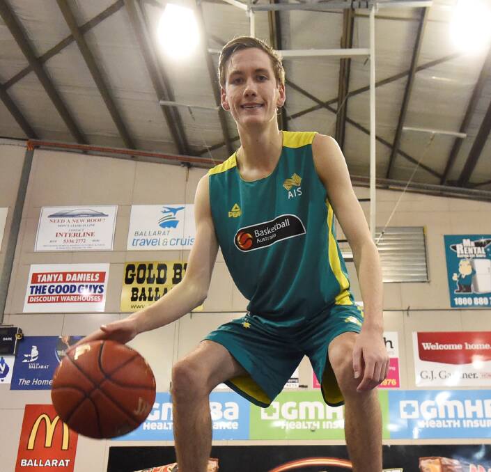 GREEN AND GOLD: Sam Short is spending this week in Fiji representing Australian Emus the FIBA Oceania Under-19 Basketball Championships.