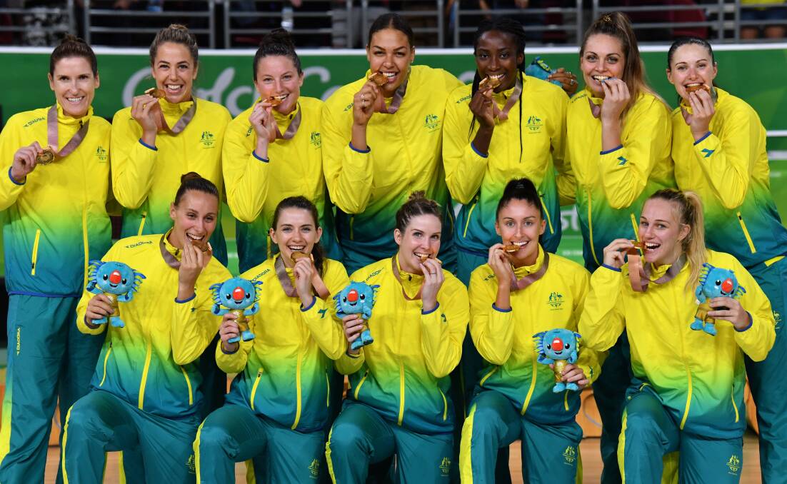 Yes it's really gold for the Opals. Picture: AAP Images