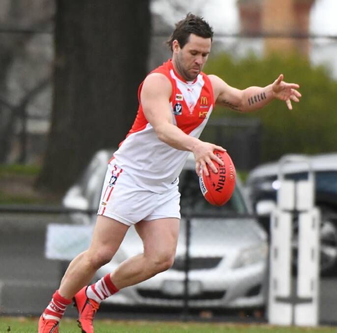 STAYING:Former AFL player Andrew Hooper has committed to another year as Ballarat Swans assistant coach.
