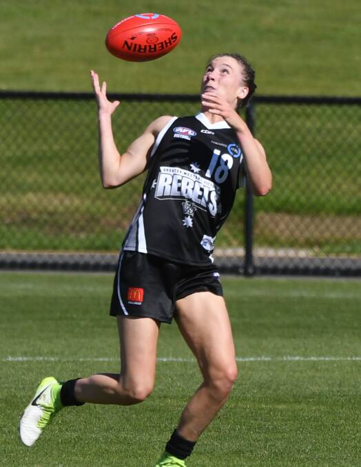 Ballarat's Sophie Van De Heuvel - now set to embark on an AFLW career