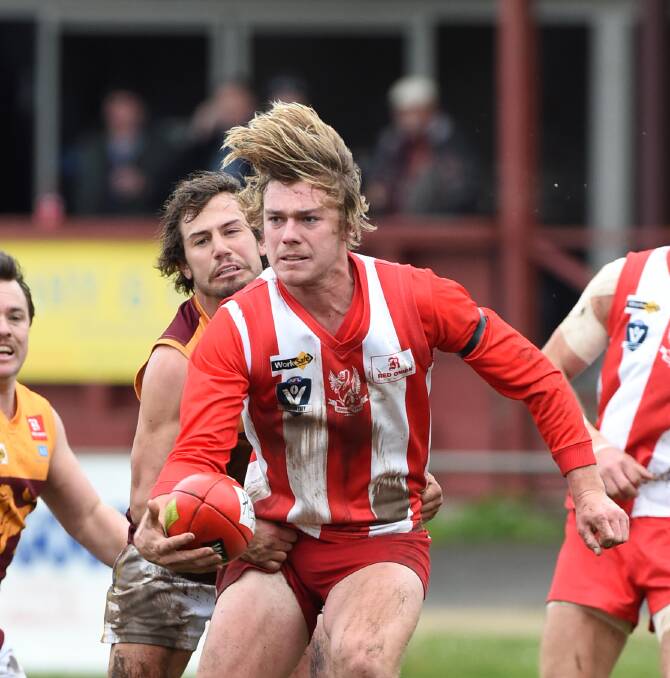 OPPOSITION: Former Ballarat Swans and North Ballarat Roosters player Liam Youl is in the Hampdnel league squad