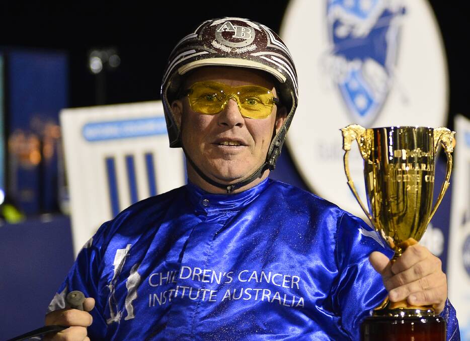Anthony Butt -  already a three-time winner of Ballarat Pacing Cup