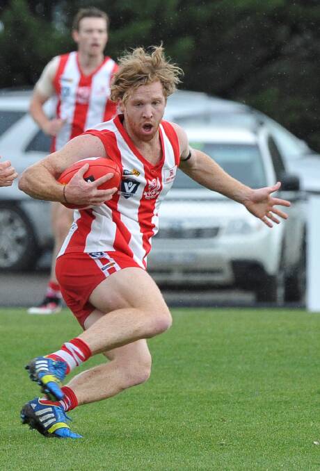SIGNED: Nick O'Farrell is returning to Ballarat Swans, where he was a leading goalkicker as a permanent small forward two seasons ago.