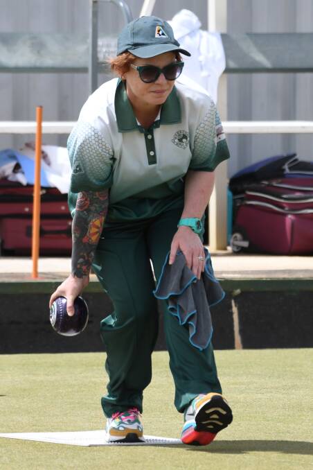 IN CONTROL: Sarah Braybrook skips her Webbcona rink to decisive 29-14 win against BMS in premier division at Webbcona in Tuesday pennant. Picture: Kate Healy
