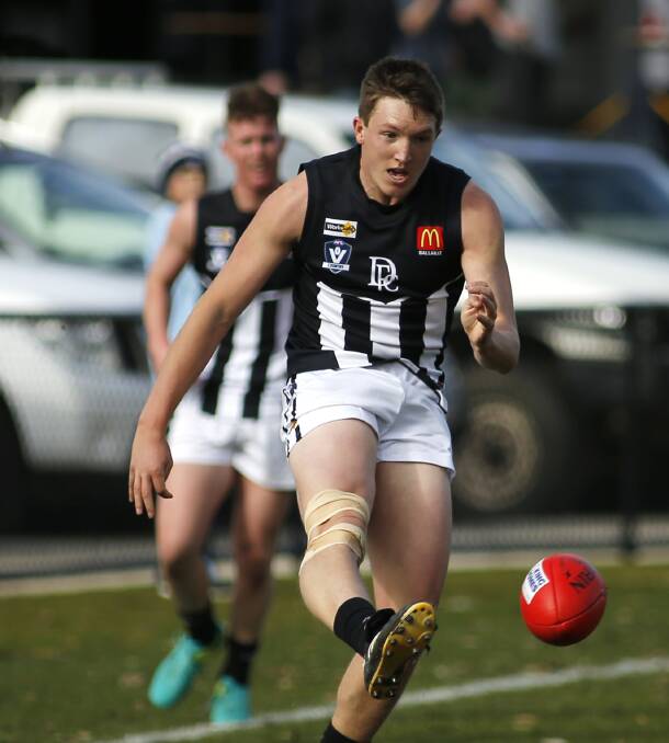 MOVING: Speedy Luke Delahey is leaving Darley to play with his brother at Diggers Rest in the Riddell District league.