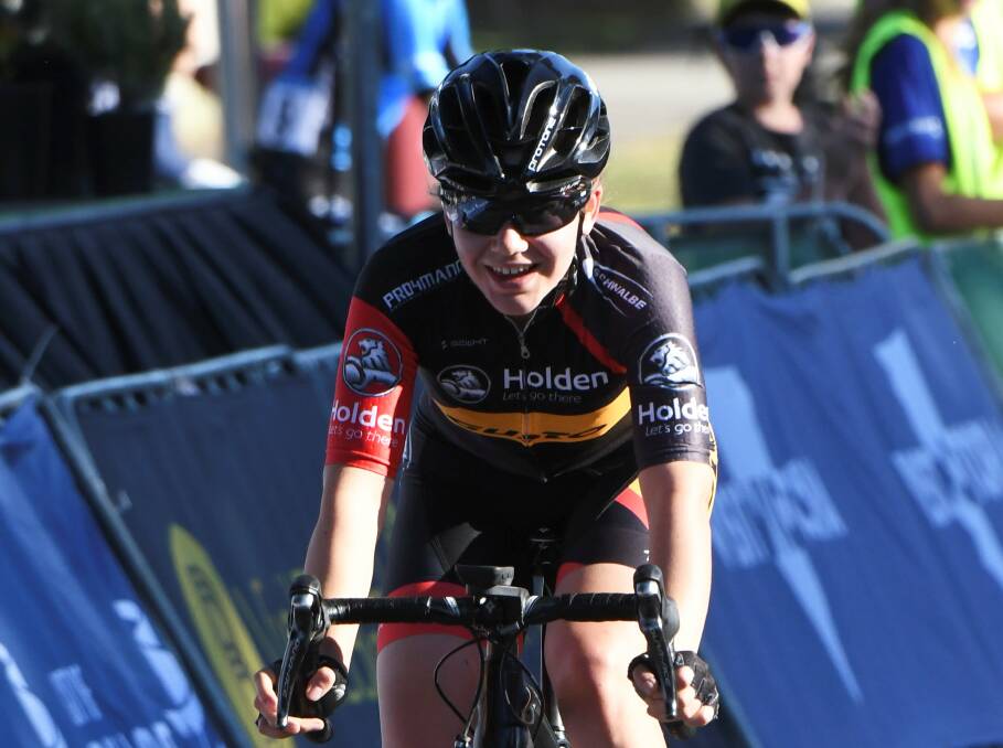 ONE TO BEAT: Teenager Sarah Gigante has a great record on the roads in and around Ballarat, with three national titles. She is also pursuing a second Fred Icke road race win.