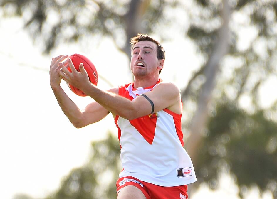 READY TO GO: Mitch Martin was among the Ballarat Swans to miss a substantial amount of the 2019 season with injury.