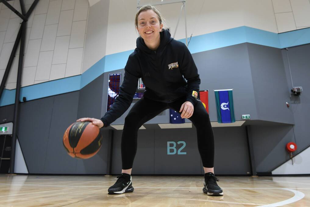 BIG TIME: Abbey Wehrung ready to rise to the challenge of playing for the Opals.