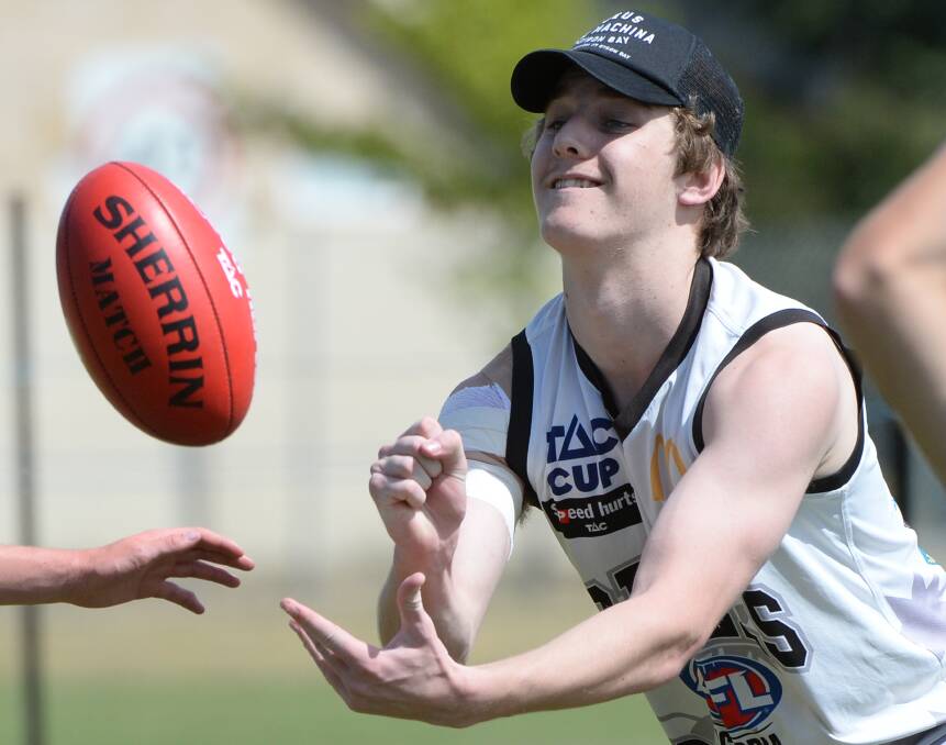 INCLUSION: North Ballarat Rebels' Jacob Wheelahan will get a taste of the VFL as 23rd player for the Roosters against Port Melbourne.